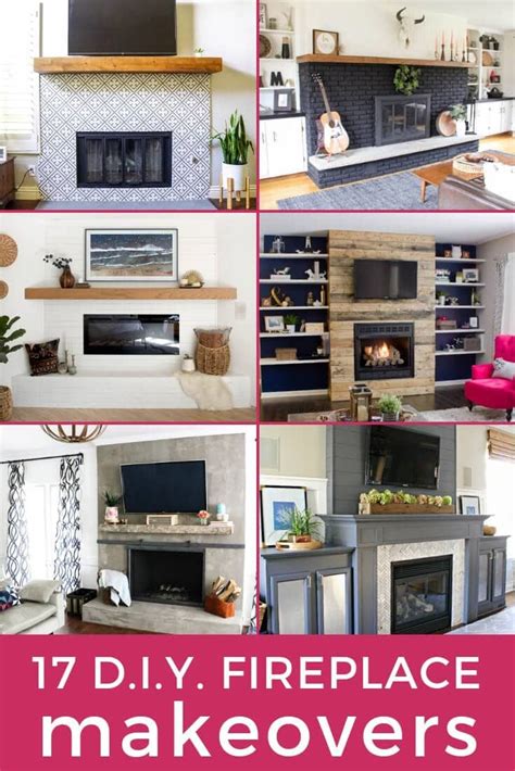 A Diy Fireplace Is An Amazing Way To Update A Room Whether You Want To