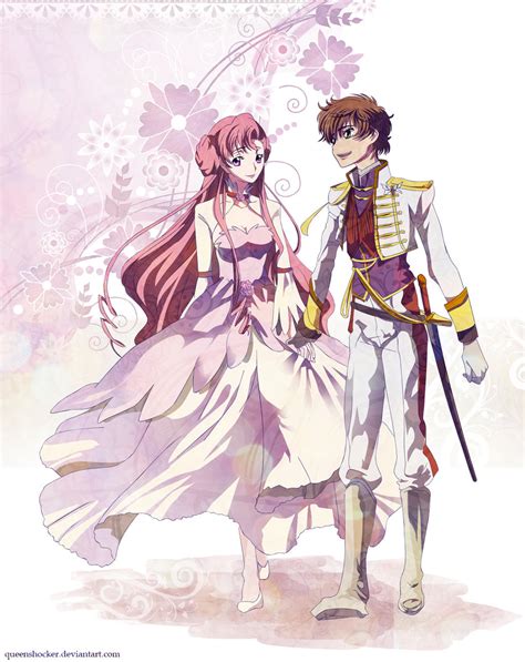 Code Geass Euphemia And Suzaku By Queenshocker On Deviantart