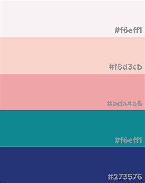 Famous Pastel Pink And Blue Color Palette References