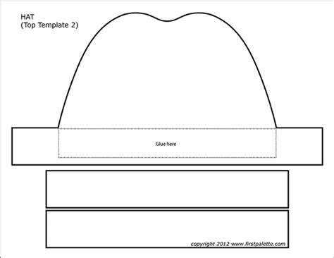 Paper Hat Templates Free Printable Templates And Coloring Pages