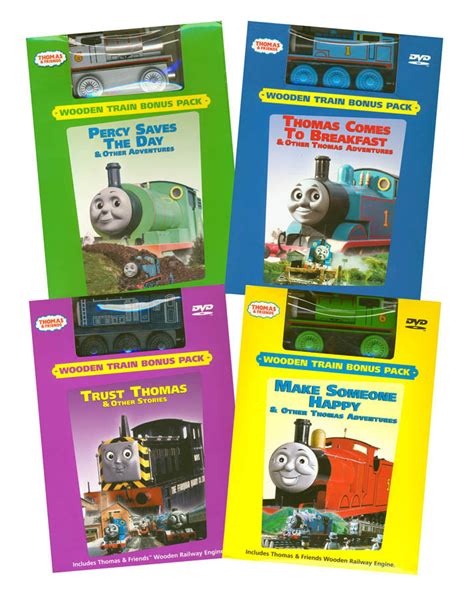 Thomas And Friends Movie And Train Set Collection 4 Boxset On Dvd Movie