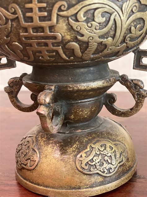 Gourd Incense Burner, zen incense holder, Brass incense holder, Burner,