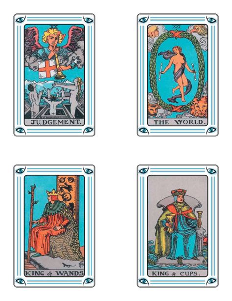 Print Your Own Tarot Cards Printable Tarot Cards Full 78 Etsy