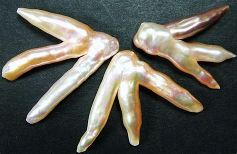Chicken Feet Keshi Pearls High Luster 45cts Pf406