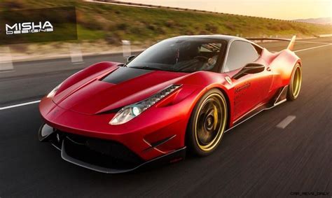 5.0 729 25 purple & bordeaux regera liveries. Update1 - Ferrari 458 Widebody by MISHA Designs Is Shockingly Sexy Redesign » Car-Revs-Daily.com