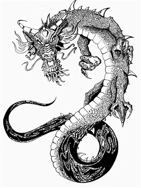 600 x 789 jpeg 33 кб. Tattoos Book: +2510 FREE Printable Tattoo Stencils: Dragon tattoo stencils