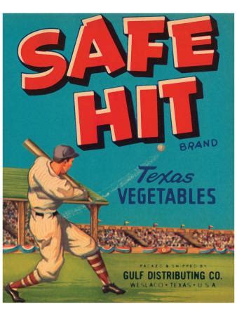 Check spelling or type a new query. Safe Hit Brand Texas Vegetables Premium Giclee Print at ...