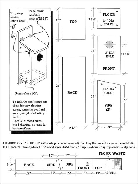 Horicon marsh bird club, marsh haven nature center, wood duck society, horicon nwr, and the wisconsin dnr. Kestrel Nest Box Plan - Maryland's Wild Acres
