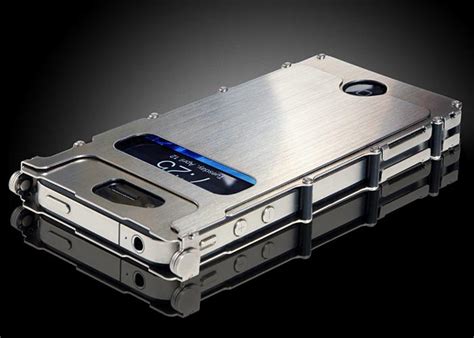 iNoxCase Stainless Steel iPhone 4 Case | Gadgetsin