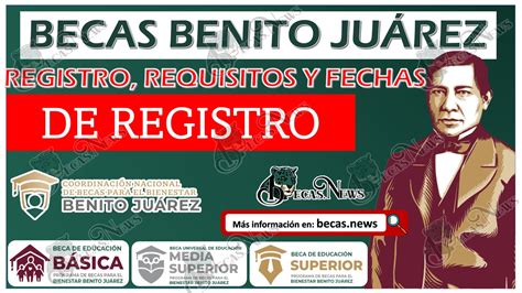 Registro A La Beca Benito Ju Rez En Requisitos Y Fechas De