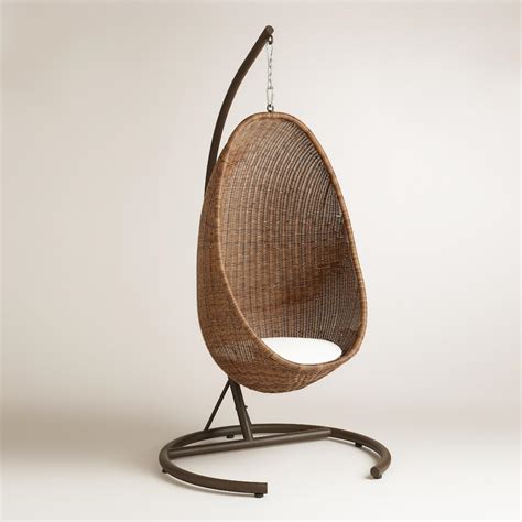 Have you ever thought of installing a hammock. Hanging Egg Chair | World Market
