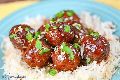 Asian Sesame Meatballs Cherished Bliss