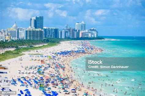South Beach In Miami Beach Tropische Und Paradies Ostküste Von Florida