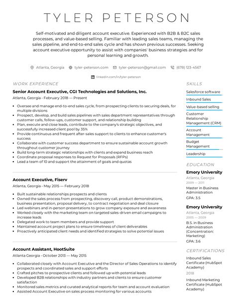 Do you need an executive resume that gets you a job? Account Executive Resume Example & Writing Tips for 2021