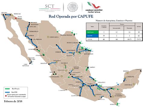 Mapa De Autopistas De Mexico 2018 Whats New