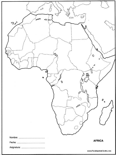 Mapa De África