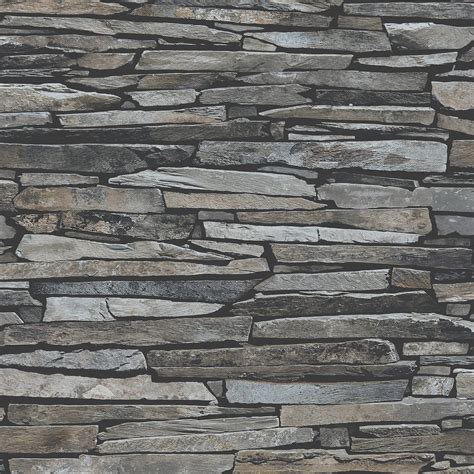 Download Rustic Stone Wall Wallpaper Gray By Julieluna Gray Stone