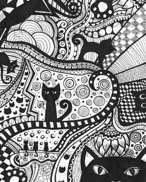 We have collected 37+ zentangle cat coloring page images of various designs for you to color. Instant Download-Printable Cat Zentangle Coloring Page or ...