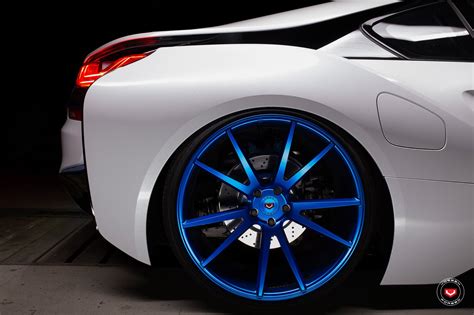 Bmw I8 Custom Wheels Vertical Doors To The Future Hybrid Bmw I8