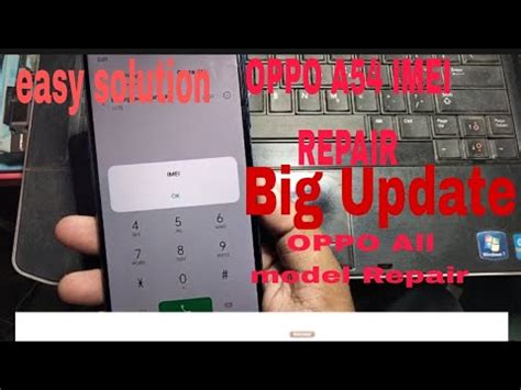 How To Fix Oppo A Cph With Null Imei Oppo A Imei Change Youtube