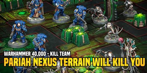 Warhammer 40k Kill Team Pariah Nexus Terrain Is Deadly Bell Of