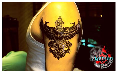 Garuda Tattoo By Aatman Tattoos Tattoos Polynesian Tattoo My Style
