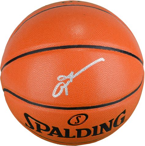 Allen Iverson Philadelphia 76ers Autographed Spalding Indoor Outdoor