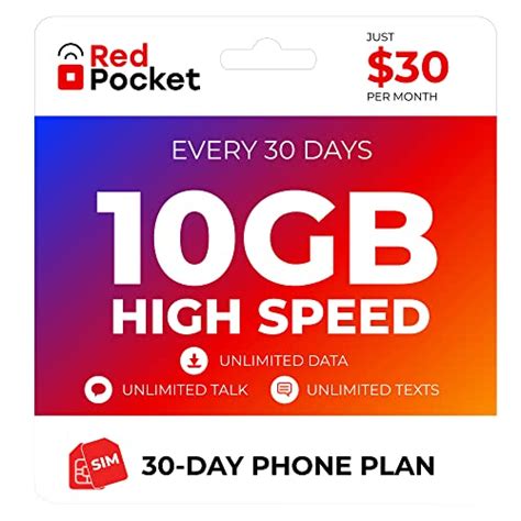 Why Should You Buy Red Pocket Mobile Phone Plan With Free Sim Card 30