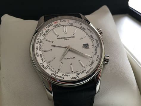 We are the internet's leading source for frederique constant! Frederique Constant Classics Index Worldtimer - Catawiki