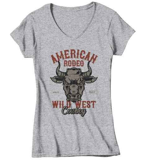 Women S Vintage Rodeo T Shirt American Rodeo Cowboy Shirts Etsy