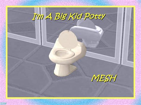 The Sims Resource Im A Big Kid Potty Chair Porcelain Me