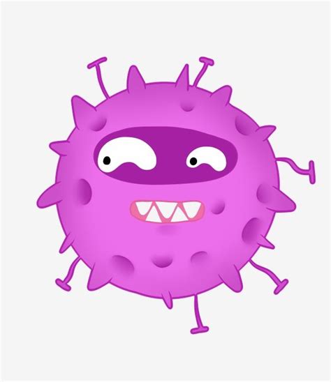 Purple Round Png Transparent Purple Round Bacteria Illustration
