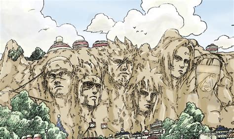 Konoha Hokage Mountain By Dadesigner On Deviantart