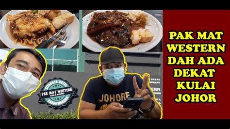 Pak Mat Western Kulai Kambing Perap Food Review Malaysia Youtube