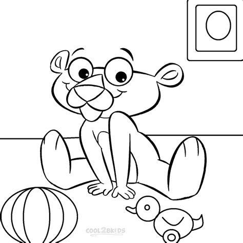 Its unique design and pose will be a great object you can use for coloring. Printable Pink Panther Coloring Pages For Kids | Cool2bKids