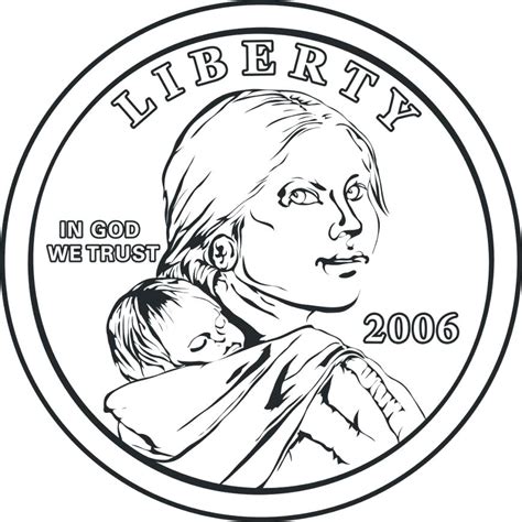Real and accurate information regarding the history of sacagawea is hard to find. Sacagawea Coloring Pages at GetDrawings | Free download