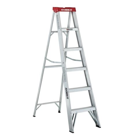 Featherlite Aluminum Extension Ladder 28 Feet Grade I The Home Depot