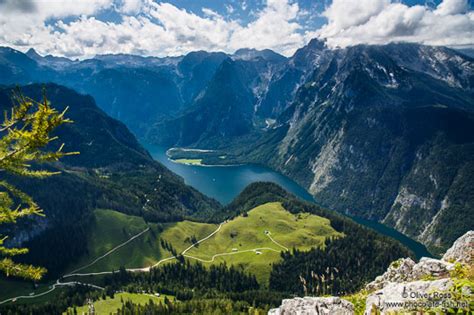 Germany Bavarian Alpsview Of The Königssee King´s Lake And The