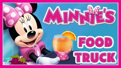 Minnie Mouse Cooking Game Minnies Food Truck Salad Disney Junior