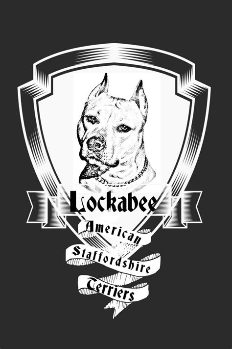 #Kennel #logo #design #amstaff | Logos, Kennel, Design