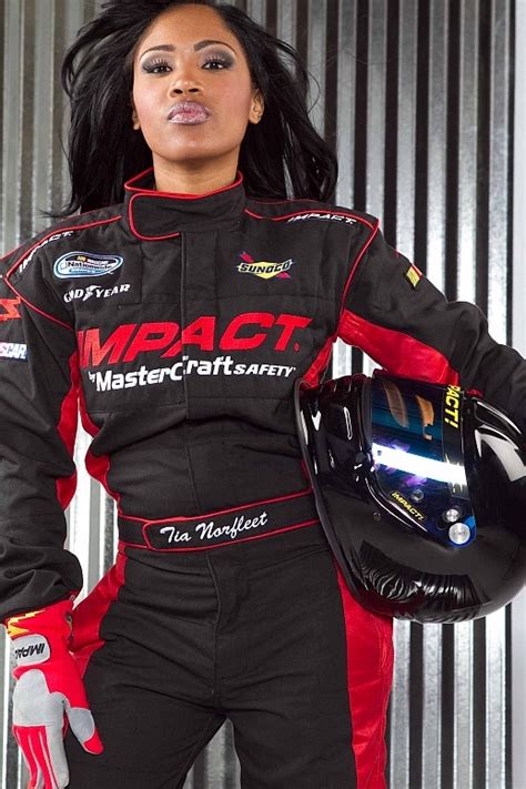 The First Black Female Nascar Driver Tia Norfleet Female Race Car