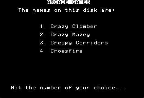 Crazy Climber Crazy Mazey Creepy Corridors Crossfire Free Download