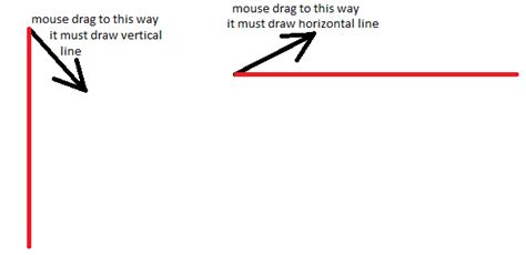 Javascript How Draw Only Vertical And Horizontal Lines Canvas