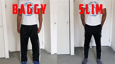 How To Tapering Sweatpants From Baggy To Slim Youtube