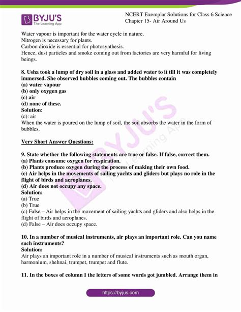 Rolling of food + tasting of food + swallowing/pushing down of the food. Download free pdf of NCERT Exemplar Solutions for Class 6 ...