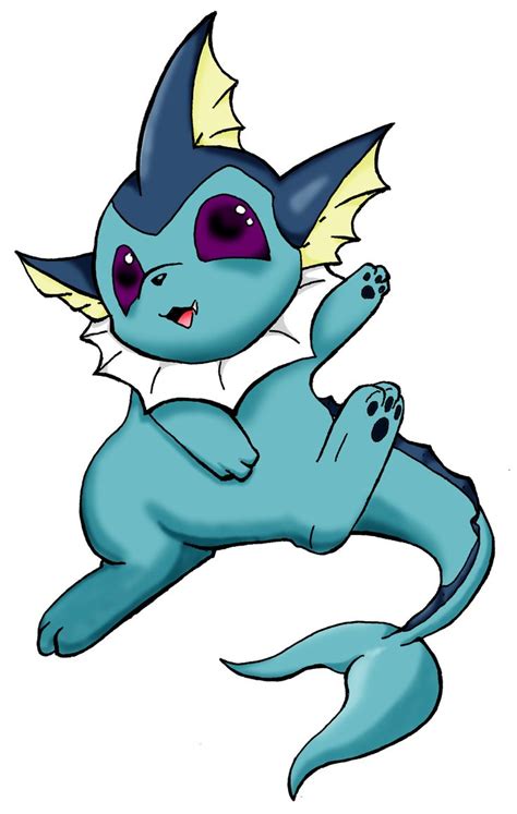 Now we will begin to give vaporeon some legs. Chibi Vaporeon | Chibi, Chibi characters, Pokemon