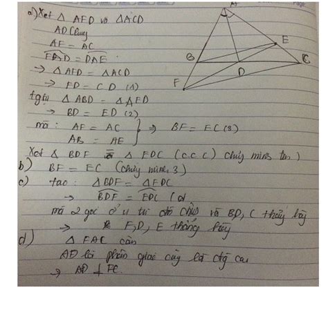 Cho tam giác ABC có AB