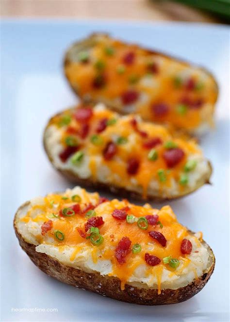 Bake the potatoes for 50 to 60 minutes. The BEST twice baked potatoes recipe