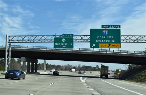 Interstate 485 North South Charlotte To Huntersville Aaroads