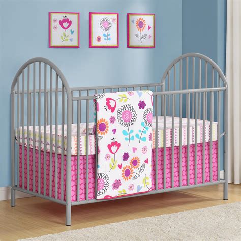 You see, the world of crib mattresses is indeed huge and immense with hundreds if not thousands of brands available for you to choose from. Dorel Home Furnishings Prism Soft Gray Metal Crib - Baby ...